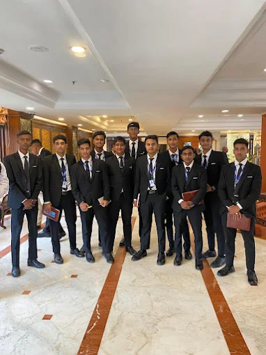 Students During Industrial Visit